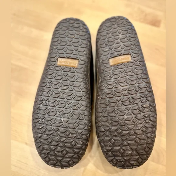 Minnetonka Tilia Moccasins / Black Multi / sz 10 - Picture 4 of 6